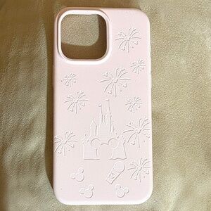 Iphone 15 Pro Max Case - Disney Mickey - Silicone - Pink - New